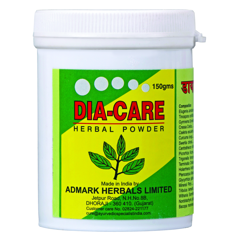 Dia-Care Herbal Powder for Type 2 Diabetes | Clinically Proven | Controls Sugar Levels | 150 GM